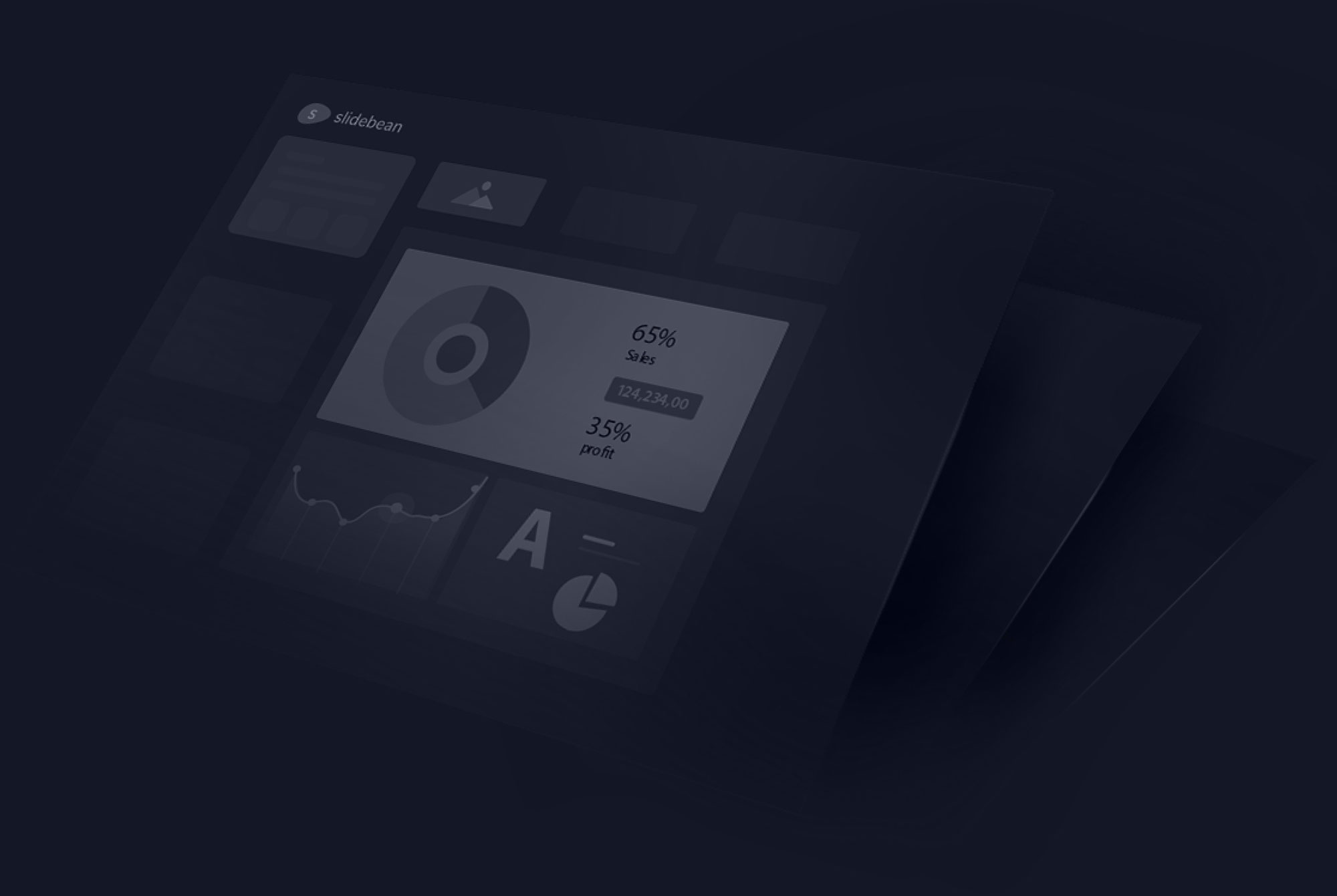 Slidebean AI Presentation Software bot screen